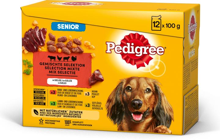Actual product image Pedigree Senior jelly multipack (Senior, 12 pcs., 1200 g)