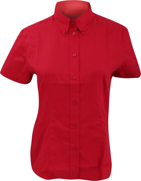 Kustom Kit Corporate Oxford Bluse Kurzarm