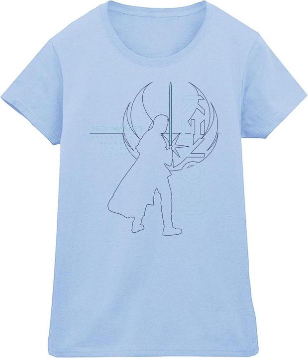 Immagine prodotto Star Wars Obi-Wan Kenobi Jedi Master Balance Maglietta Donna (M)