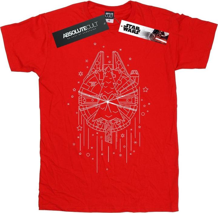 Star Wars Millennium Falcon Christmas Tree Delivery TShirt