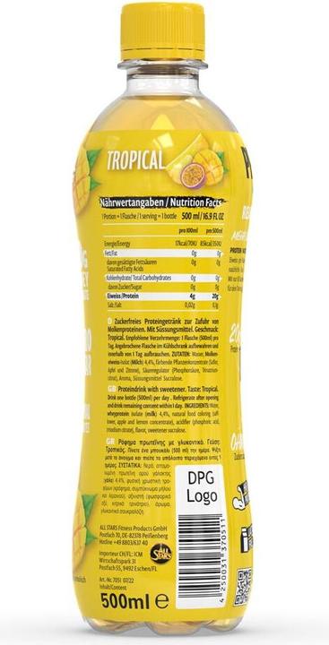 Produktbild All Stars Protein Water (500ML) (Tropical, 1 x)