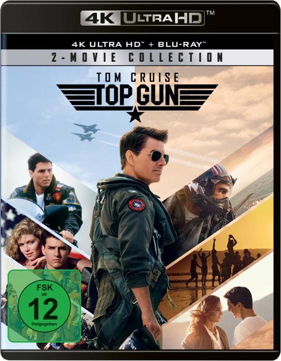 Top Gun -2 Movie Collection -4K (Blu-ray, 2023, German)