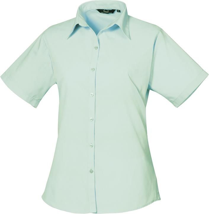 Actual product image Premier Short sleeve poplin blouse work shirt (44)