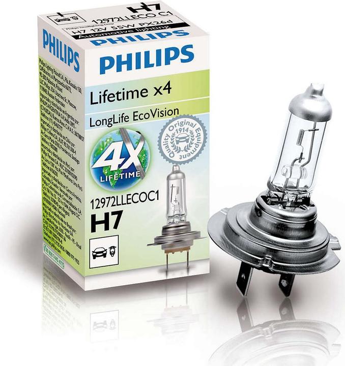 Produktbild Philips H7 LongLife EcoVision (H7)