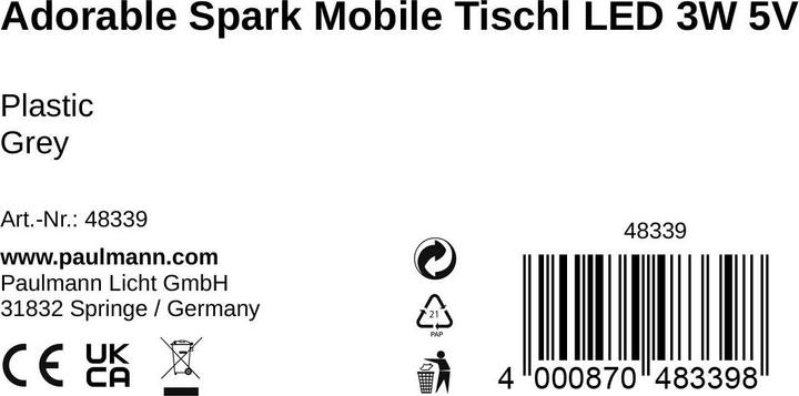 Produktbild Pauleen Solar Laterne Adorable Spark (150 lm, IP44)