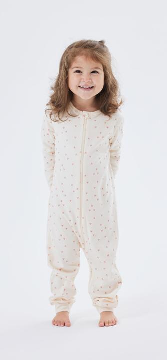 Produktbild Name it Nbfnightsuit Zip Buttercream Hearts Noos (98)
