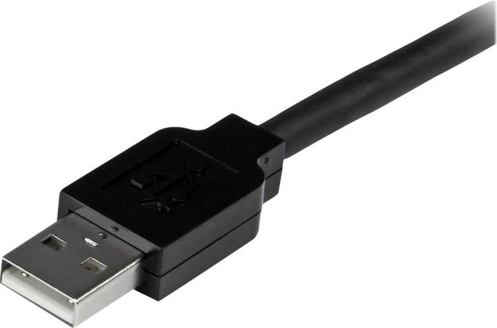 Image du produit StarTech Câble répéteur USB 2.0 de 15 m - Câble d'extension USB actif avec amplificateur de signal - 1 x (15 m, USB 2.0)