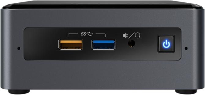 Actual product image Intel Nuc7cjyh (Intel Celeron J4005)