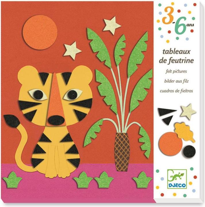 Image du produit Djeco Tableaux en feutre Sweet Nature