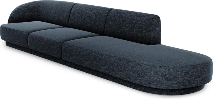 Actual product image Micadoni Right Sofa, "Miley", 4 Seats, 323x90x70Made in Europe (2 person sofa, 3-seater, 4-seater)