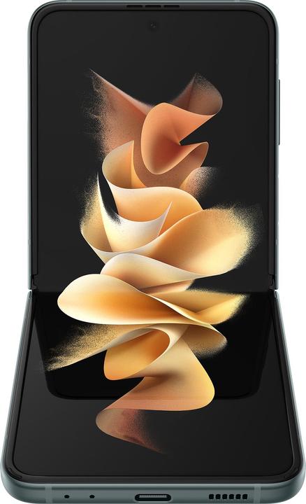 Actual product image Samsung Galaxy Z Flip3 5G EU (128 GB, Green, 6.70", SIM + eSIM, 12 Mpx, 5G)