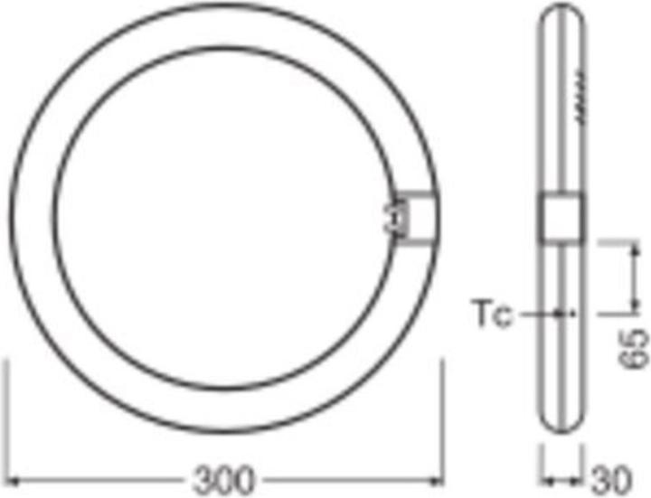 Image du produit Ledvance Ledtube T9c Em (G10q, 18.30 W, 2200 lm, 1 x, E)