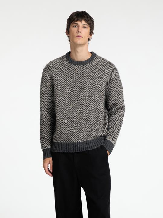 Produktbild Selected Homme Fischgrätmuster Pullover (L)