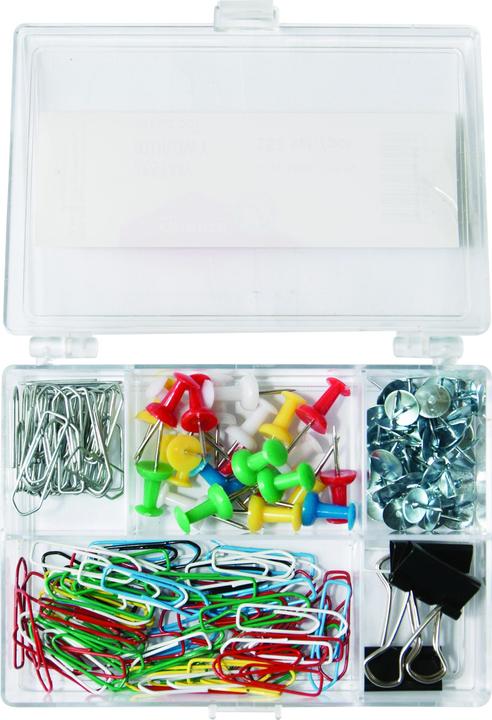 Image du produit Office Products Set de bureau (punaises, trombones) 135 pcs. mix (135 x)