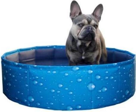 Immagine prodotto Kerbl Piscina per cani Bubble, piscina per cani, robusta e resistente ai graffi Pieghevole, 2 gr. (Piscina per cani)