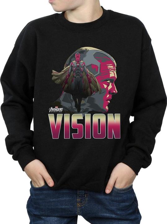 Immagine prodotto Avengers Infinity War Vision Character Felpa Ragazzi (152, 158)