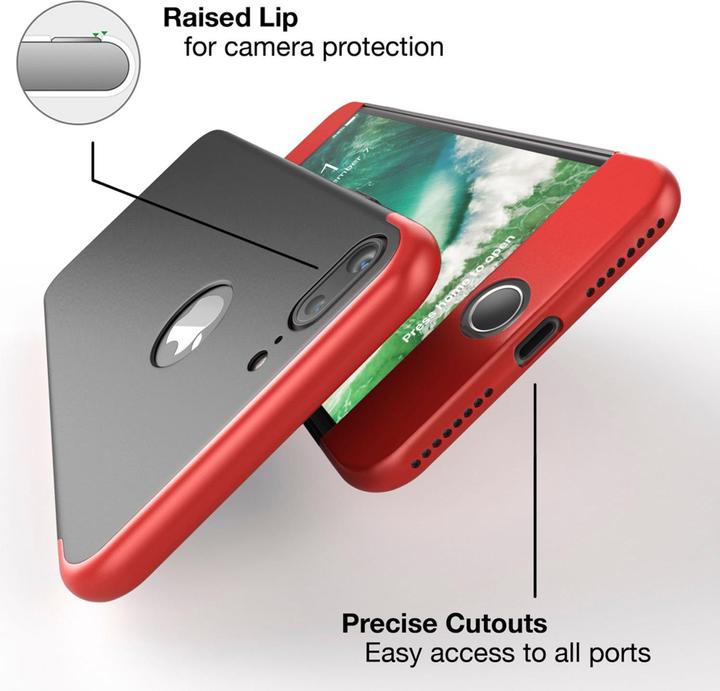 Image du produit Nalia Étui pour téléphone portable 360 degrés (Apple iPhone 7 Plus)