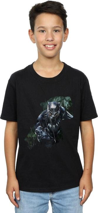 Image du produit Black Garçons - T-shirt en coton avec silhouette sauvage (116)