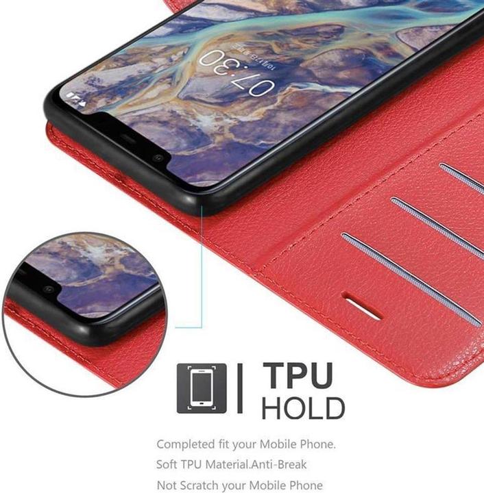 Produktbild Cadorabo Book mit Standfunktion Cover (Nokia 7.1 Plus)