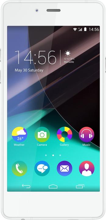Produktbild Wiko Highway Pure (16 GB, Silver / White, 4.80", Single SIM, 8 Mpx, 4G)
