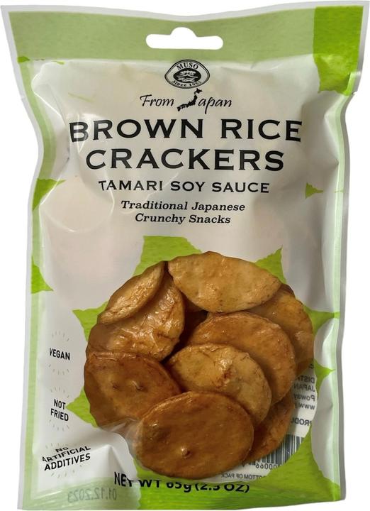 Image du produit Muso Crackers de riz complet Tamari (65 g)