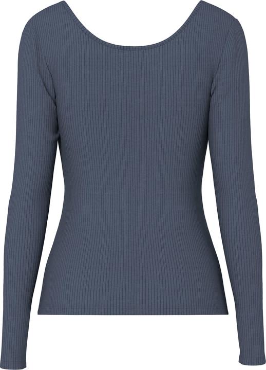 Actual product image Pieces Front buttoned ribbed top (S)