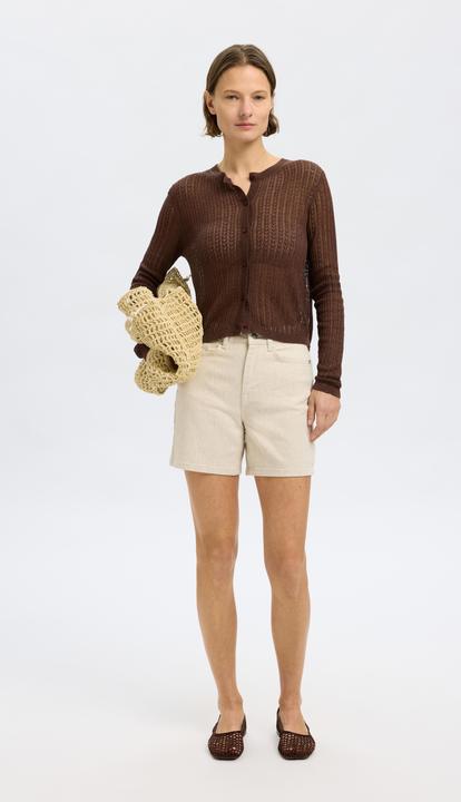 Actual product image Selected Femme High Waist Jeansshorts (38)
