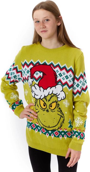 Actual product image Universal Textiles Childrens/Kids Knitted Christmas Jumper (140)