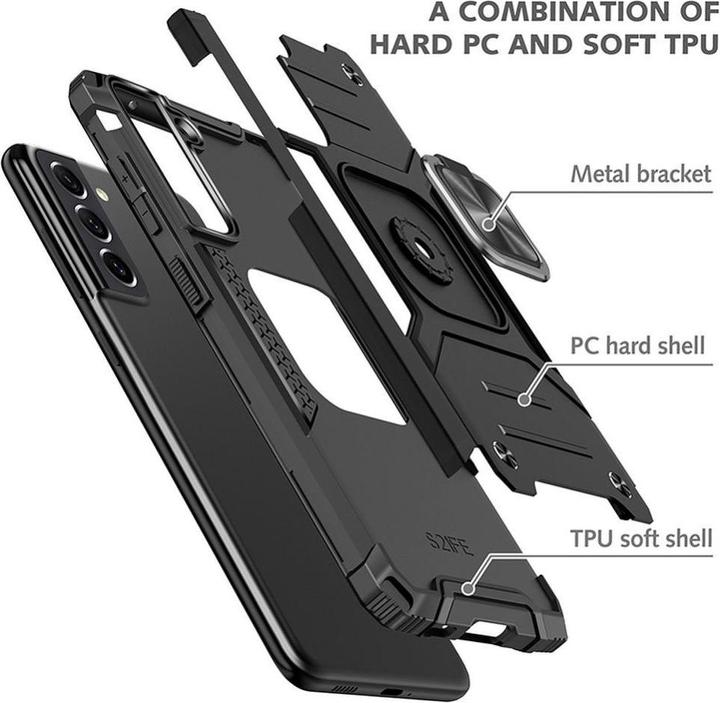 Produktbild OEM Back panel cover NITRO case for SAMSUNG S24 Plus black (Samsung Galaxy S24+)