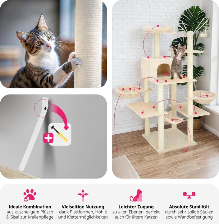 Actual product image tectake Lilou (165 cm, Beige)