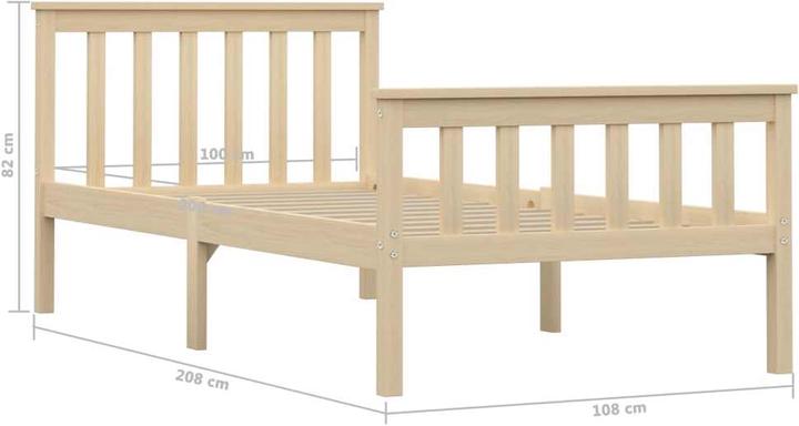 Produktbild VidaXL Toby (100 x 200 cm)