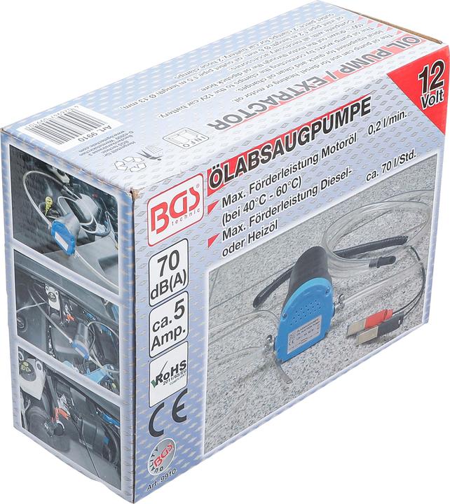 Produktbild BGS Öl-Absaugpumpe 12 Volt