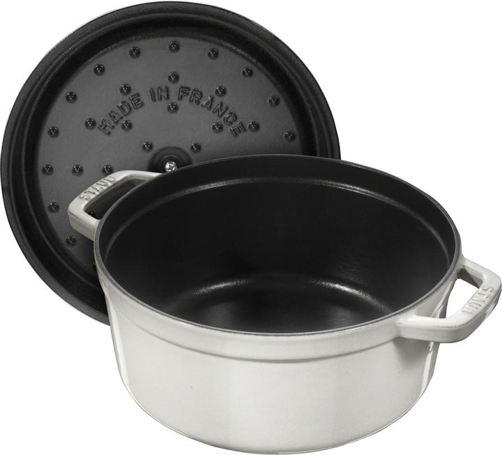 Actual product image Staub Round Cocotte (28 cm, Casserole + Stewpot, Cast iron)