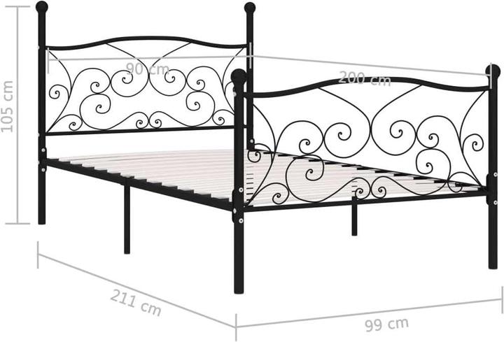 Produktbild VidaXL Cindy (90 x 200 cm)