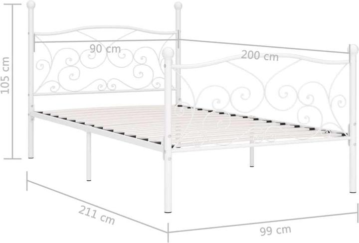 Image du produit VidaXL Cindy (90 x 200 cm)