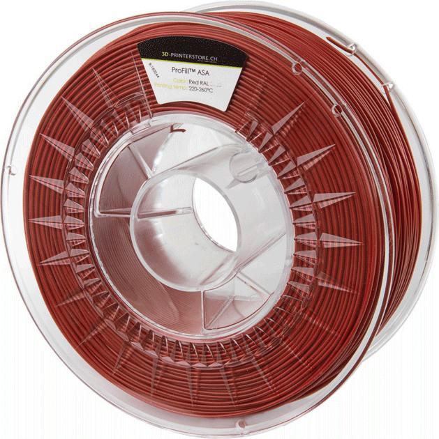 Actual product image 3d-printerstore.ch PROFILL Filament ASA yellow 1.0kg 1.75mm (ASA, 1.75 mm, 1000 g, Brown)