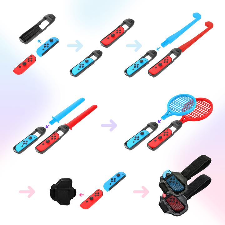 Actual product image Oniverse 12 in 1 kit - Switch Sports Accessories (Switch)