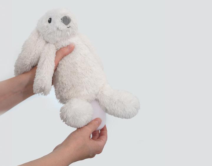 Actual product image ZaZu RO the Rabbit White