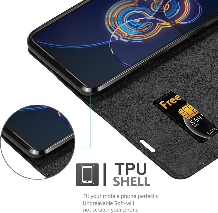 Image du produit Cadorabo Book Invis. Étui magnétique (Asus Zenfone 8 Flip)