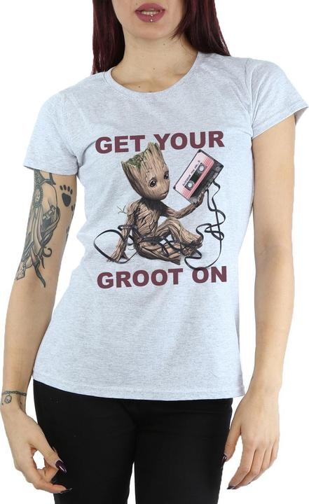 Immagine prodotto Guardians Of The Galaxy Get Your Groot On Maglietta Donna (M)