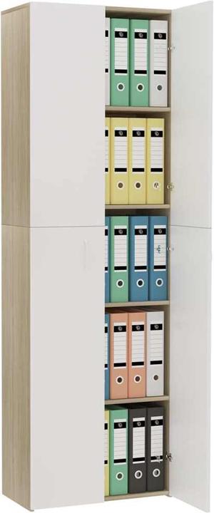 Image du produit VidaXL Armoire de bureau (60 x 32 x 190 cm)