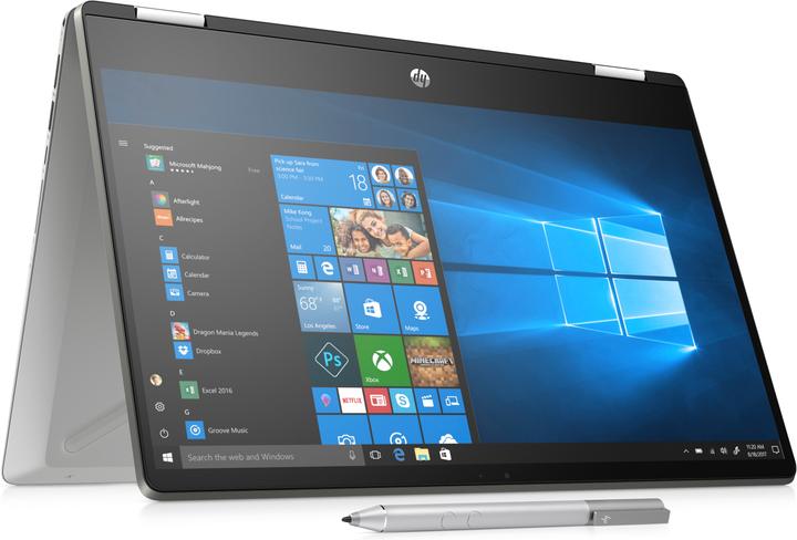 Produktbild HP Pavilion x360 14-dh0411ng (14", Intel Pentium Gold 5405U, 8 GB, 1000 GB, DE)