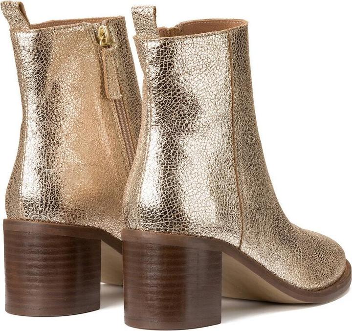 Produktbild La Redoute Collections Lederboots mit breitem Absatz (37)