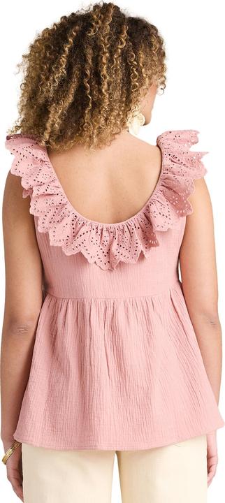 Immagine prodotto Envie de Fraise Musselinbluse mit Lochstickereien für Schwangerschaft und Stillzeit (38)