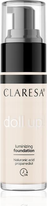 Claresa Doll Up Illuminating Face Foundation 01 Fair Light 34G (01 Fair Light)