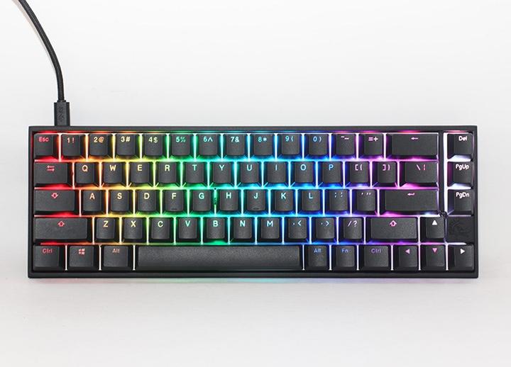 Actual product image Ducky Mecha Pro SF Gaming Keyboard, Cherry MX-Silent-Red (DE, Cable)