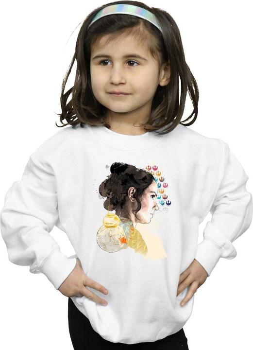 Actual product image Star Wars Girls Rey Collage Sweatshirt (104)