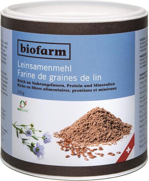 Produktbild Biofarm Leinsamenmehl Knospe CH (296 g)