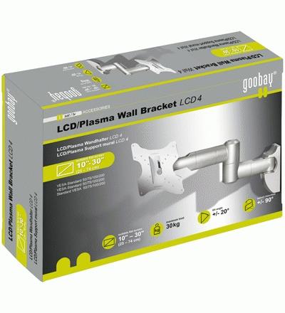 Actual product image Goobay EasyScope Twin M (Wall, 42", 30 kg)