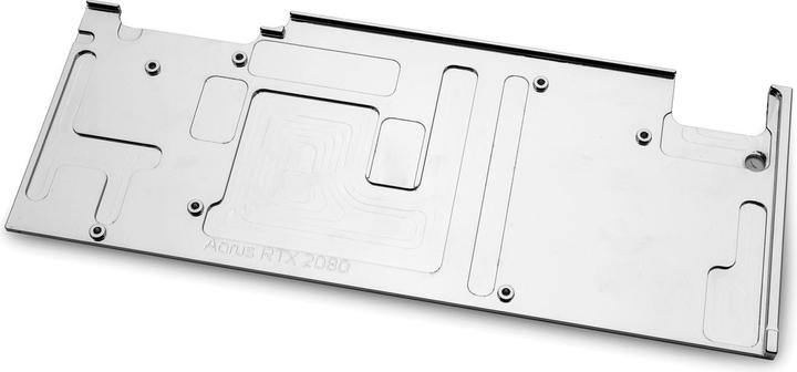 Actual product image EKWB EK Vector Aorus RTX 2080 Backplate - Nickel